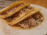 Tacos de cabillaud, façon salsa