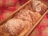 Brioche Russe - recette cap pâtissier - Grain de sucre ou pépites de chocolat