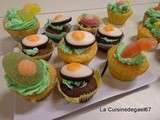 Cupcakes de Pâques - agf cours de cuisine Sélestat parent/enfant - 15 mars 2013