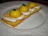Tartelettes au citron revisitées façon Mojito