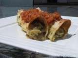 Cannelloni courgette-chèvre