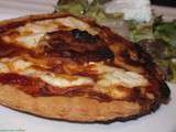 Pizza chèvre-miel