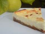 Cheesecake citron-spéculoos aux petits suisses