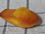 Madeleines à la fleur d’oranger