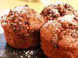 Muffins choco aux pépites de chocolat
