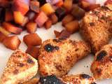 Nuggets de poulet croustillants à la chapelure de bacon et carottes multicolores