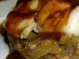 Dos de cabillaud sur compotée de courgettes