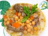 Fricassée de chevreau à la crème de chêvre