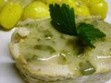 Médaillon de limande, sauce marinière à l'aneth