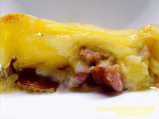 Tartiflette aux diots de Savoie