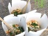 Battle food #11: Salade de nouilles de riz au poulet