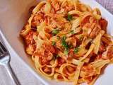 Sauce aux côtelettes de porc (pour les pâtes)