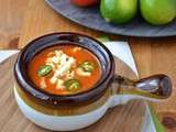 Soupe aux tortillas (sopa azteca)