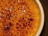 Crème brûlée à l’orange