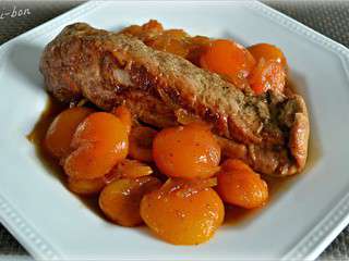 Filet mignon à l'abricot