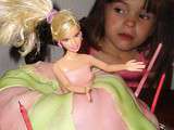 Gateau barbie pour Lucie,