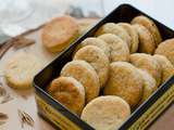 Biscuits apéritifs parmesan et herbes de provence