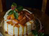 Layer cake carotte abricot et glaçage cream cheese