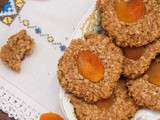 Biscuits aux flocons d’avoine et abricots secs