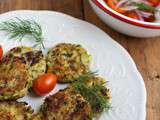 Galettes de courgettes et feta