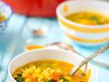 Soupe de pois chiches à l’orientale