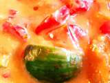 Curry rouge de Mini Aubergines Thai (Makheua)