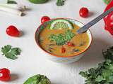 Soupe thaï lait de coco & citronnelle aux légumes [ÉPICE]
