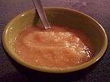 Compote crue ananas/pomme/vanille