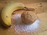 Petit gâteaux moelleux banane coco sans gluten et sans lait