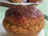 Petits Gâteaux aériens aux son d'avoine et farine de soja - Fleur d'Oranger & Vanille