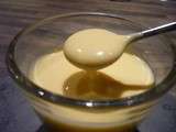 Crème au caramel façon Danette, ou comment utiliser des jaunes d'oeufs