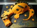 Gâteau 3D: Dragon gentil