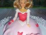 Gâteau 3D: La belle au bois dormant, princesse Aurore