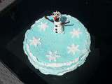Gâteau Reine des neiges {Frozen}