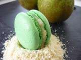 Macaron poire / amande