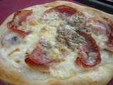 Pizza blanche avec poolish