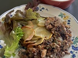 Hotpot de champignons et lentilles vertes (végétarien)