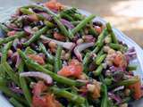 Salade aux trois haricots (Three-bean salad)