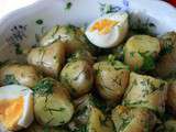 Salade de pommes de terre nouvelles