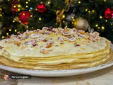 Gâteau de crêpes à la crème citron en direct du parc Blandan à Lyon avec Jérome Anthony et Julie Zenatti... (Cathytutu)