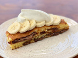 Pancakes gourmands au chocolat, banane et chantilly de Cyril Lignac, Tous en cuisine