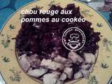 Chou rouge et ses pommes au cookeo