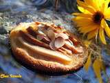 Petites tartes fines aux coings, miel et amandes