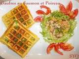 Au menu Pascal : Gaufres au Saumon et Poireau de Mamigoz