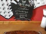 Cake Voyageur : Farine de Châtaigne, Chorizo, Lardons, figues