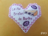 Cœur Valentin recette : le Far Breton, face a