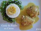 Curry de Poulet au Citron du Petit Bistro