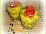 Flan exotique en verrine