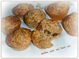 Muffins santé aux fruits secs