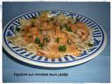 Papillons aux crevettes sauce whisky